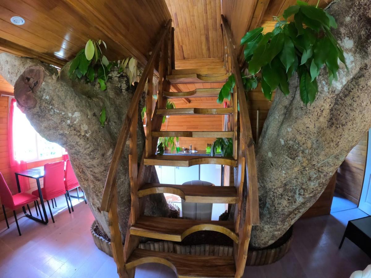 Ti Kaz Perchee Villa Entre-Deux Luaran gambar